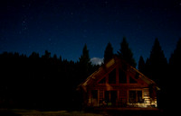 Ranger Log Home - Spotted Bear Ranger Station Compound