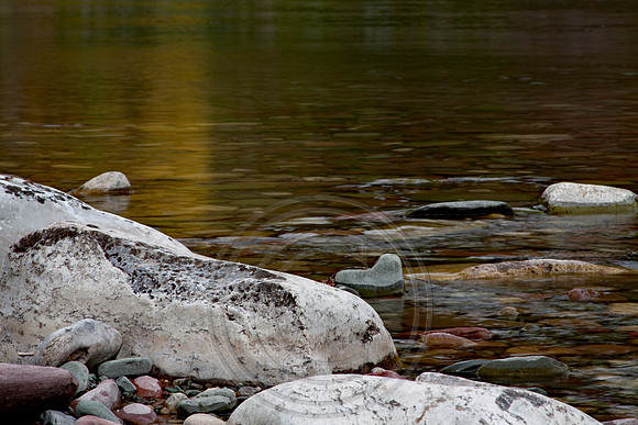 Spotted Bear River Reflection