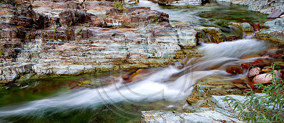 Upper Twin Creek - Waterfall 1