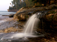 Miner's Beach Falls