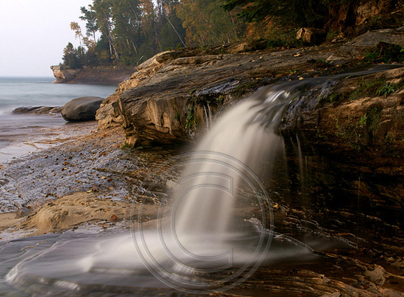 Miner's Beach Falls