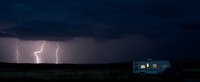 Agate Fossil Beds NM Lightening Strike